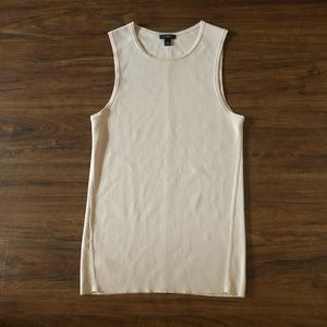 Ann Taylor Dusky Pink Sleeveless Shell